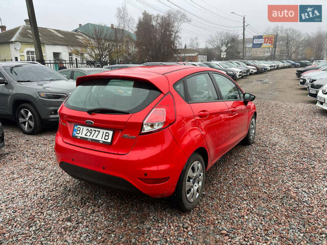 Червоний Форд Фієста, об'ємом двигуна 1.6 л та пробігом 59 тис. км за 8300 $, фото 6 на Automoto.ua