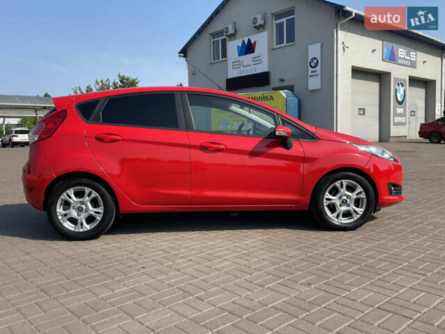 Красный Форд Фиеста, объемом двигателя 1 л и пробегом 63 тыс. км за 8500 $, фото 7 на Automoto.ua