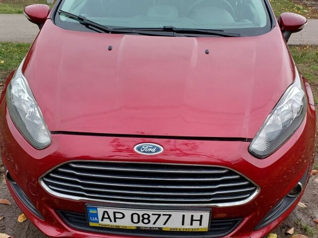 Красный Форд Фиеста, объемом двигателя 1.6 л и пробегом 104 тыс. км за 4000 $, фото 1 на Automoto.ua