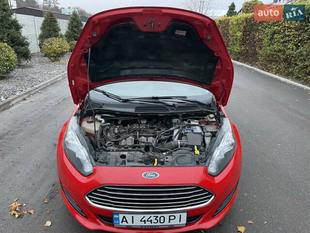 Красный Форд Фиеста, объемом двигателя 1.6 л и пробегом 127 тыс. км за 8000 $, фото 14 на Automoto.ua
