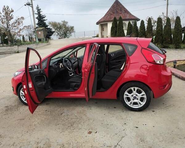 Красный Форд Фиеста, объемом двигателя 1.6 л и пробегом 204 тыс. км за 7500 $, фото 10 на Automoto.ua