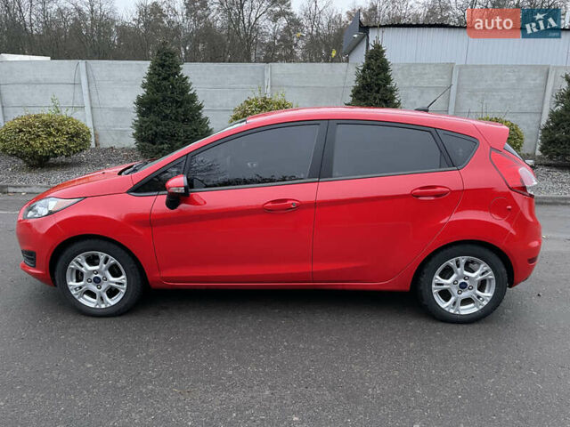 Красный Форд Фиеста, объемом двигателя 1.6 л и пробегом 127 тыс. км за 8000 $, фото 7 на Automoto.ua