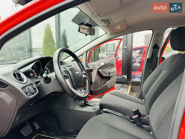 Красный Форд Фиеста, объемом двигателя 1 л и пробегом 56 тыс. км за 8800 $, фото 12 на Automoto.ua