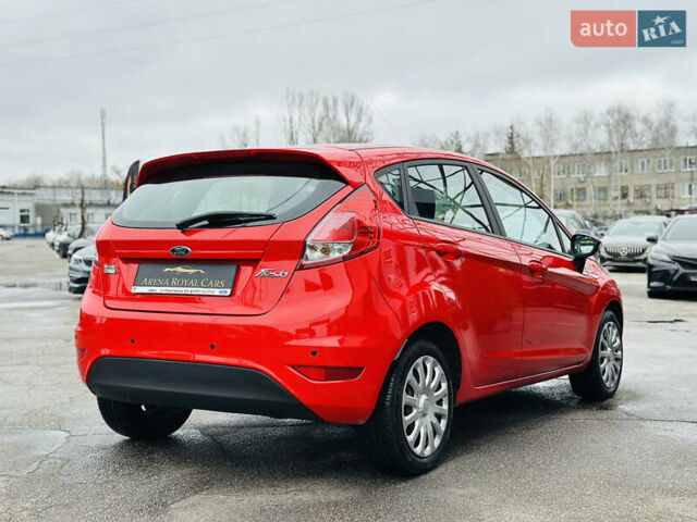 Красный Форд Фиеста, объемом двигателя 1 л и пробегом 56 тыс. км за 8800 $, фото 9 на Automoto.ua
