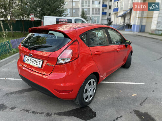 Красный Форд Фиеста, объемом двигателя 1 л и пробегом 68 тыс. км за 8750 $, фото 8 на Automoto.ua