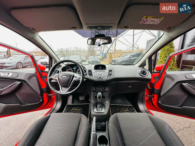 Красный Форд Фиеста, объемом двигателя 1 л и пробегом 56 тыс. км за 8800 $, фото 18 на Automoto.ua