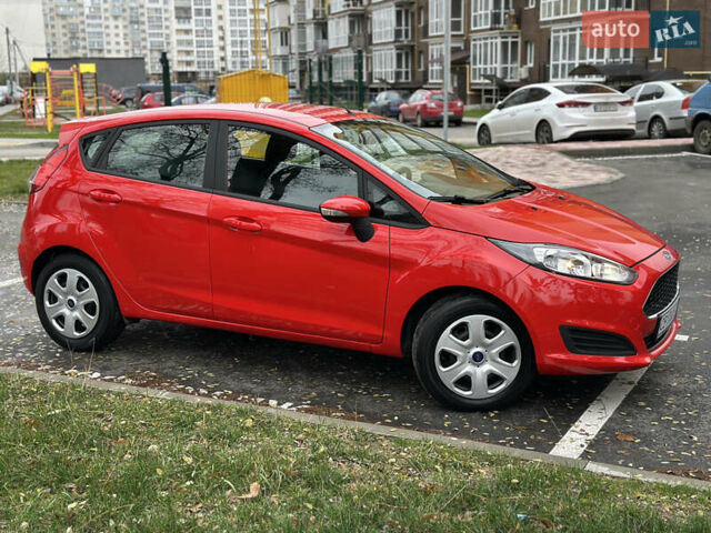 Красный Форд Фиеста, объемом двигателя 1 л и пробегом 70 тыс. км за 8500 $, фото 12 на Automoto.ua