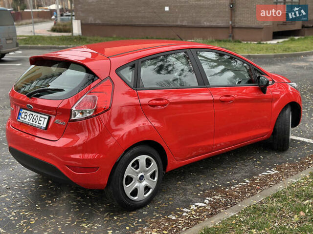 Красный Форд Фиеста, объемом двигателя 1 л и пробегом 70 тыс. км за 8500 $, фото 10 на Automoto.ua