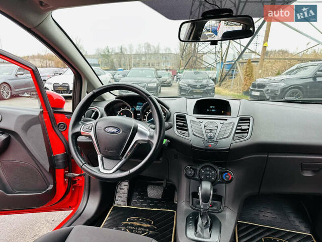Красный Форд Фиеста, объемом двигателя 1 л и пробегом 56 тыс. км за 8800 $, фото 19 на Automoto.ua