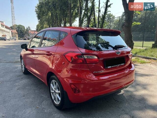 Форд Фиеста 2017 в Тернополе на Automoto.ua Красный Форд Фиеста, объемом двигателя 1 л и пробегом 113 тыс. км за 10300 $, фото 25 на Automoto.ua