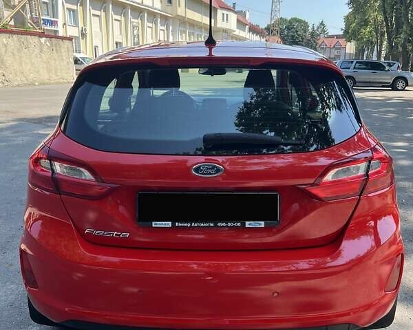 Форд Фиеста 2017 в Тернополе на Automoto.ua Красный Форд Фиеста, объемом двигателя 1 л и пробегом 113 тыс. км за 10300 $, фото 24 на Automoto.ua
