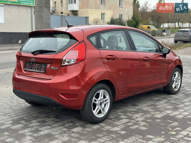 Красный Форд Фиеста, объемом двигателя 1.6 л и пробегом 189 тыс. км за 8999 $, фото 4 на Automoto.ua