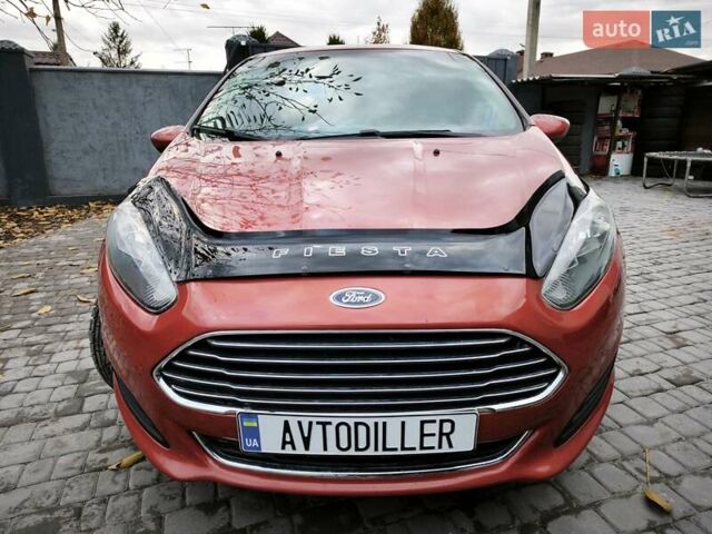 Красный Форд Фиеста, объемом двигателя 1.6 л и пробегом 113 тыс. км за 6900 $, фото 7 на Automoto.ua