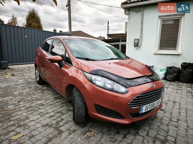 Красный Форд Фиеста, объемом двигателя 1.6 л и пробегом 113 тыс. км за 6900 $, фото 6 на Automoto.ua