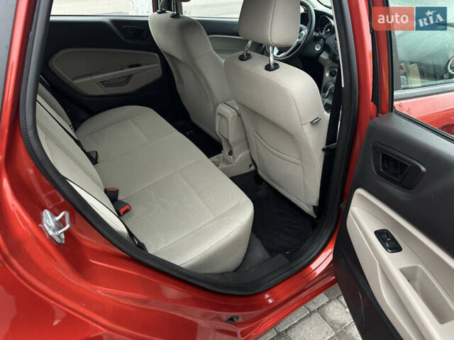 Красный Форд Фиеста, объемом двигателя 1.6 л и пробегом 189 тыс. км за 8999 $, фото 11 на Automoto.ua