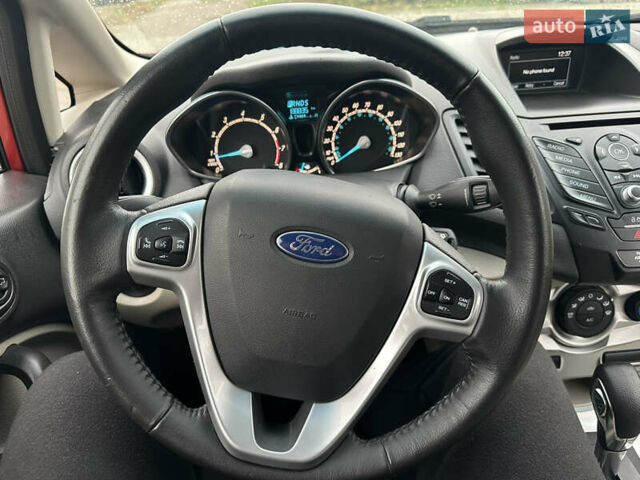 Красный Форд Фиеста, объемом двигателя 1.6 л и пробегом 189 тыс. км за 8999 $, фото 19 на Automoto.ua