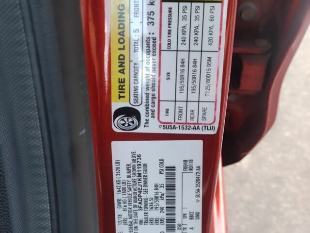 Червоний Форд Фієста, об'ємом двигуна 1.6 л та пробігом 170 тис. км за 8600 $, фото 7 на Automoto.ua