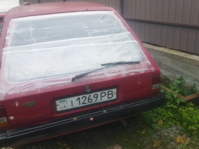Форд Фиеста 1985 в Виннице на Automoto.ua Красный Форд Фиеста, объемом двигателя 1 л и пробегом 1000 тыс. км за 409 $, фото 1 на Automoto.ua