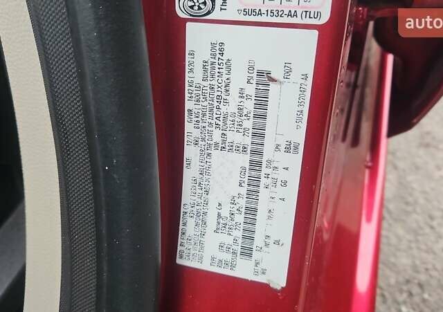 Червоний Форд Фієста, об'ємом двигуна 1.6 л та пробігом 166 тис. км за 7200 $, фото 7 на Automoto.ua
