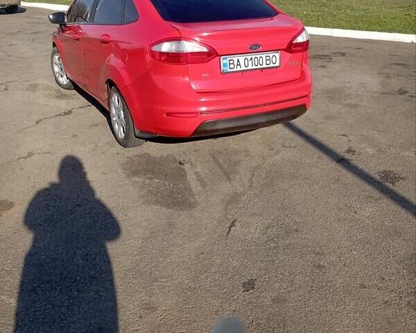 Красный Форд Фиеста, объемом двигателя 1.6 л и пробегом 181 тыс. км за 4999 $, фото 1 на Automoto.ua