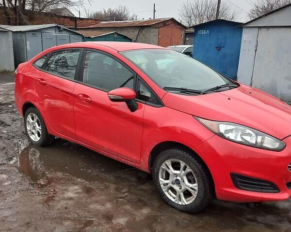 Красный Форд Фиеста, объемом двигателя 1.6 л и пробегом 225 тыс. км за 5900 $, фото 10 на Automoto.ua