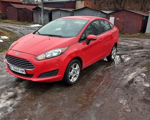 Красный Форд Фиеста, объемом двигателя 1.6 л и пробегом 225 тыс. км за 5900 $, фото 15 на Automoto.ua