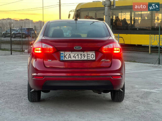 Красный Форд Фиеста, объемом двигателя 1.6 л и пробегом 251 тыс. км за 6500 $, фото 6 на Automoto.ua