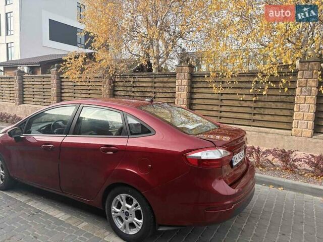Красный Форд Фиеста, объемом двигателя 1.6 л и пробегом 220 тыс. км за 7200 $, фото 9 на Automoto.ua