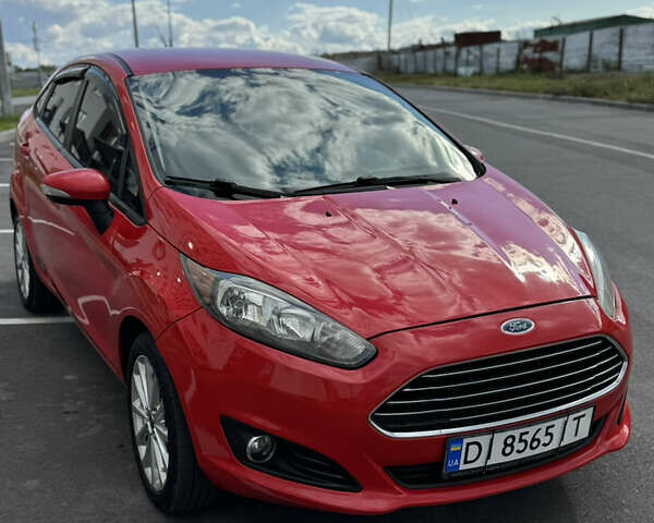 Червоний Форд Фієста, об'ємом двигуна 1.6 л та пробігом 227 тис. км за 7000 $, фото 6 на Automoto.ua