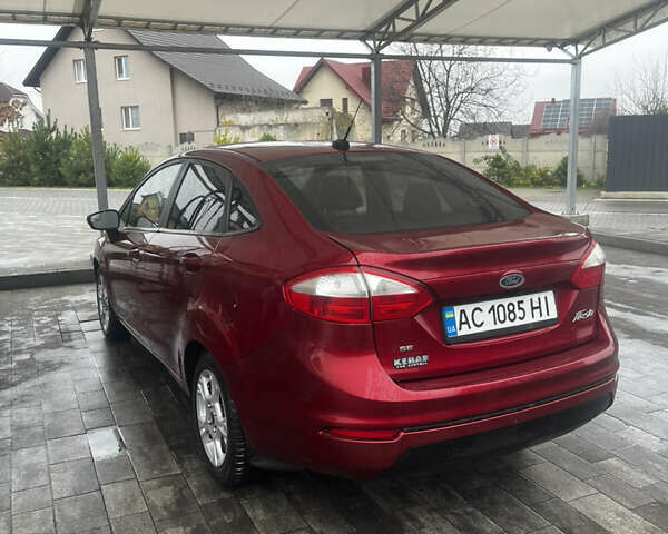 Червоний Форд Фієста, об'ємом двигуна 1.6 л та пробігом 243 тис. км за 7500 $, фото 8 на Automoto.ua