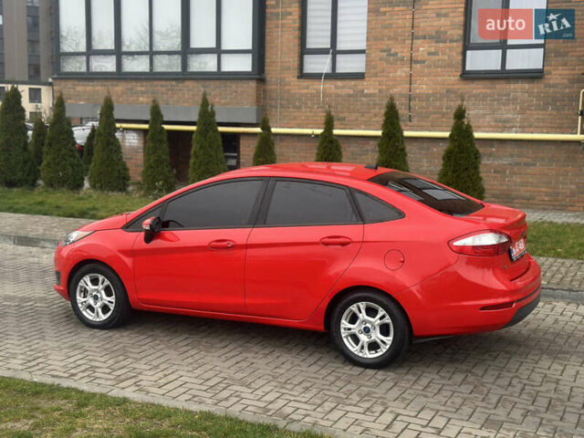 Красный Форд Фиеста, объемом двигателя 1.6 л и пробегом 174 тыс. км за 7499 $, фото 2 на Automoto.ua