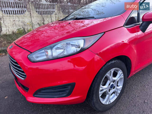 Красный Форд Фиеста, объемом двигателя 1.6 л и пробегом 138 тыс. км за 7000 $, фото 5 на Automoto.ua