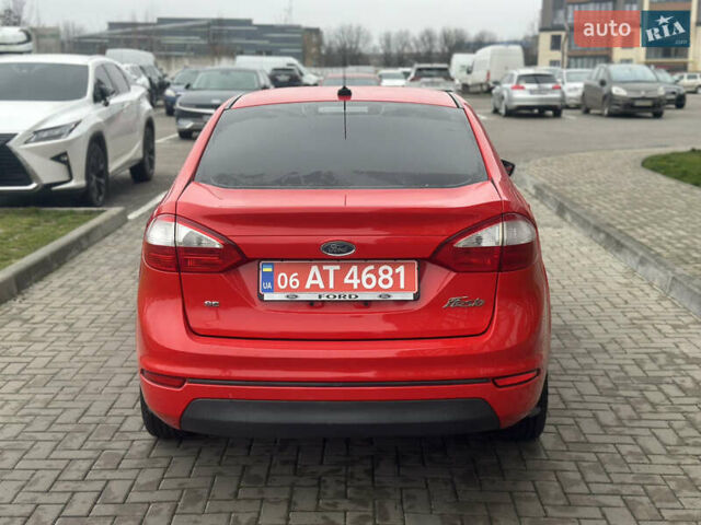 Красный Форд Фиеста, объемом двигателя 1.6 л и пробегом 174 тыс. км за 7499 $, фото 4 на Automoto.ua
