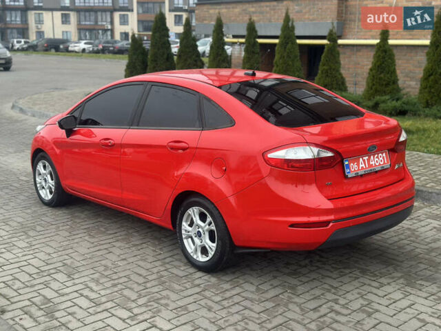 Красный Форд Фиеста, объемом двигателя 1.6 л и пробегом 174 тыс. км за 7499 $, фото 3 на Automoto.ua