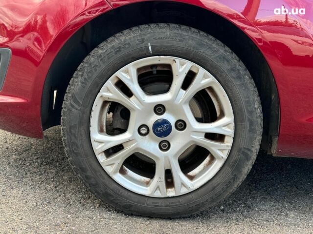 Форд Фиеста 2016 в Виннице на Automoto.ua Красный Форд Фиеста, объемом двигателя 1.6 л и пробегом 136 тыс. км за 7690 $, фото 9 на Automoto.ua