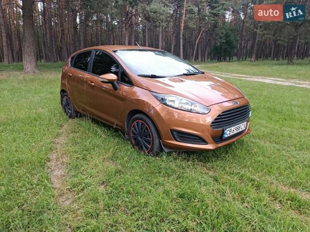 Желтый Форд Фиеста, объемом двигателя 1 л и пробегом 119 тыс. км за 5800 $, фото 1 на Automoto.ua