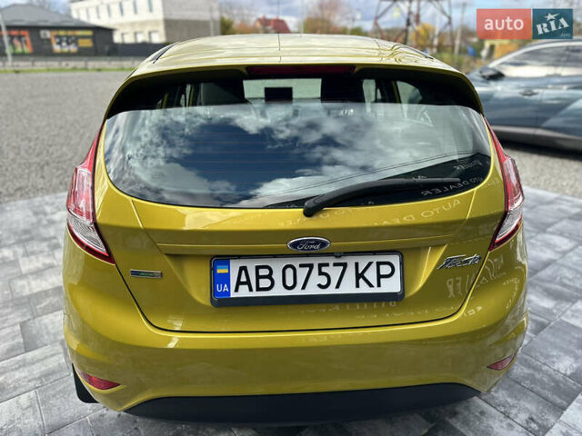Форд Фієста 2015 у Вінниці на Automoto.ua Жовтий Форд Фієста, об'ємом двигуна 1 л та пробігом 87 тис. км за 9200 $, фото 10 на Automoto.ua