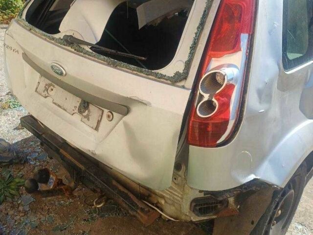 Серый Форд Фиеста, объемом двигателя 1.4 л и пробегом 233 тыс. км за 902 $, фото 2 на Automoto.ua