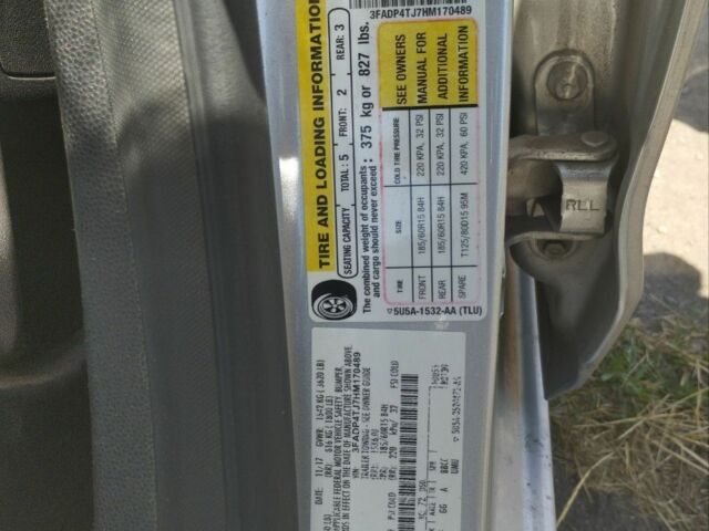 Сірий Форд Фієста, об'ємом двигуна 1.6 л та пробігом 189 тис. км за 7700 $, фото 6 на Automoto.ua