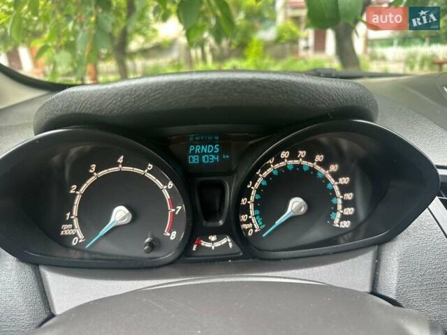 Серый Форд Фиеста, объемом двигателя 1.6 л и пробегом 81 тыс. км за 8250 $, фото 19 на Automoto.ua