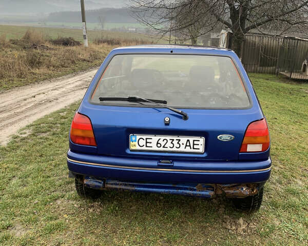 Синий Форд Фиеста, объемом двигателя 1.3 л и пробегом 200 тыс. км за 1000 $, фото 9 на Automoto.ua