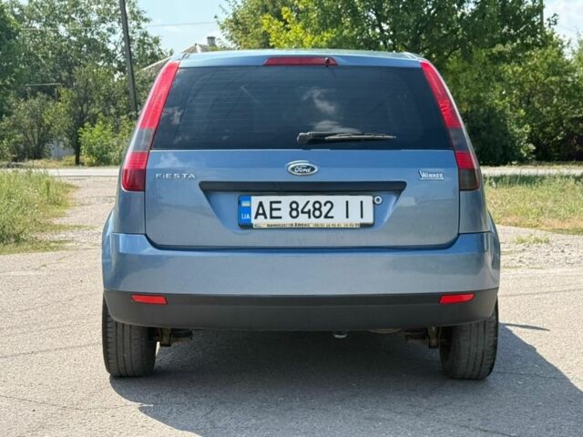 Синий Форд Фиеста, объемом двигателя 1.4 л и пробегом 125 тыс. км за 3400 $, фото 3 на Automoto.ua