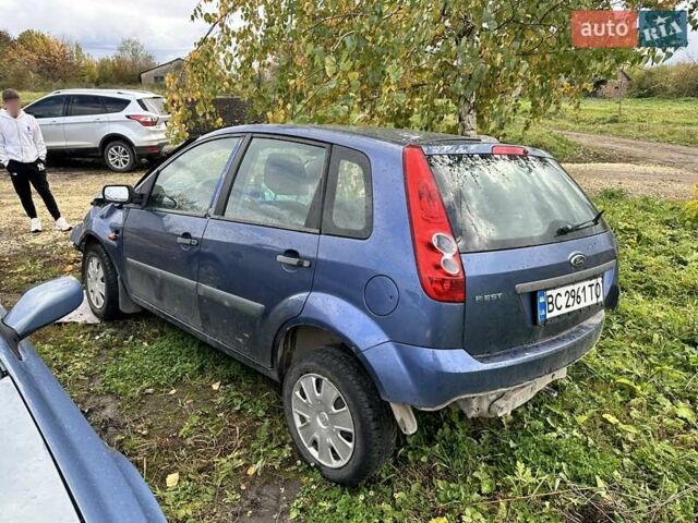 Форд Фиеста 2006 в Львове на Automoto.ua Синий Форд Фиеста, объемом двигателя 1.39 л и пробегом 140 тыс. км за 1200 $, фото 1 на Automoto.ua