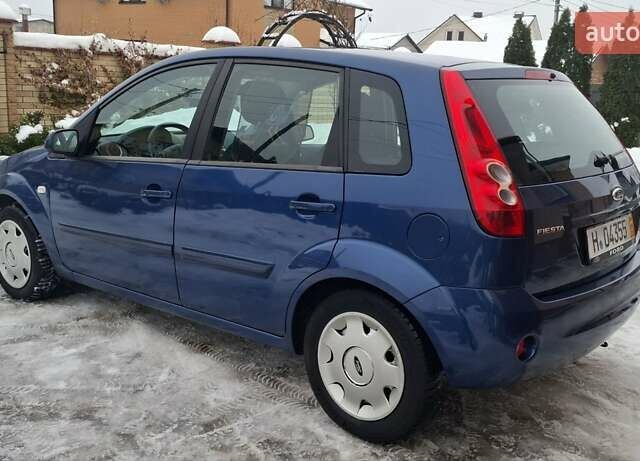 Синий Форд Фиеста, объемом двигателя 1.6 л и пробегом 158 тыс. км за 4799 $, фото 4 на Automoto.ua