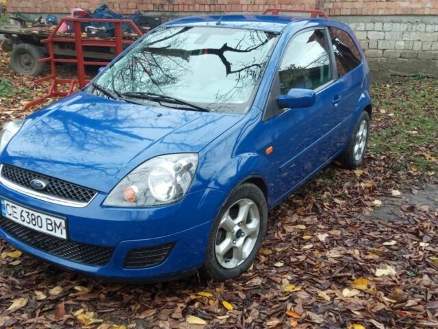 Синий Форд Фиеста, объемом двигателя 1.4 л и пробегом 247 тыс. км за 3950 $, фото 16 на Automoto.ua