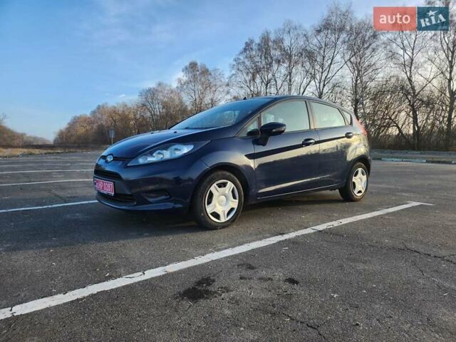 Синий Форд Фиеста, объемом двигателя 1.25 л и пробегом 187 тыс. км за 5590 $, фото 3 на Automoto.ua