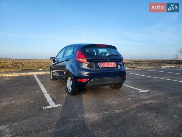 Синий Форд Фиеста, объемом двигателя 1.25 л и пробегом 187 тыс. км за 5590 $, фото 8 на Automoto.ua