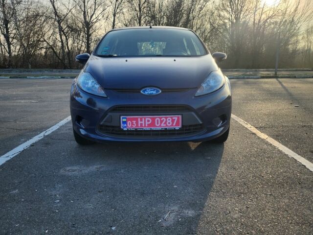 Синий Форд Фиеста, объемом двигателя 1.25 л и пробегом 187 тыс. км за 5590 $, фото 3 на Automoto.ua