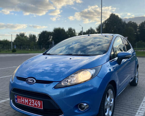 Синий Форд Фиеста, объемом двигателя 1.34 л и пробегом 227 тыс. км за 5900 $, фото 16 на Automoto.ua