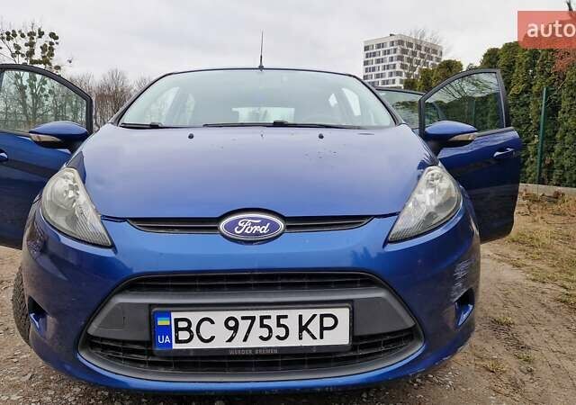 Синий Форд Фиеста, объемом двигателя 1.4 л и пробегом 209 тыс. км за 5500 $, фото 12 на Automoto.ua